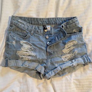 H&M jean shorts